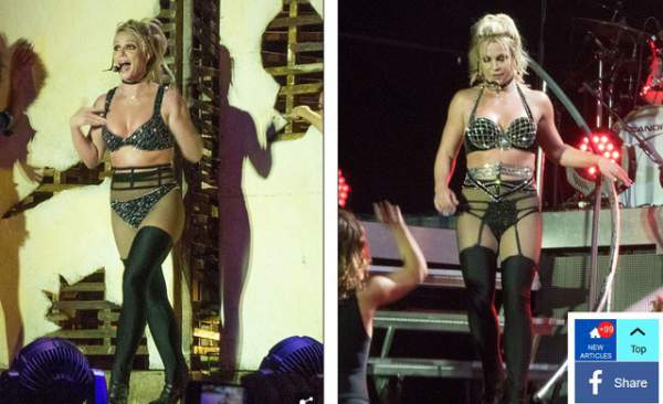 Britney Spears tái xuất bốc lửa 10