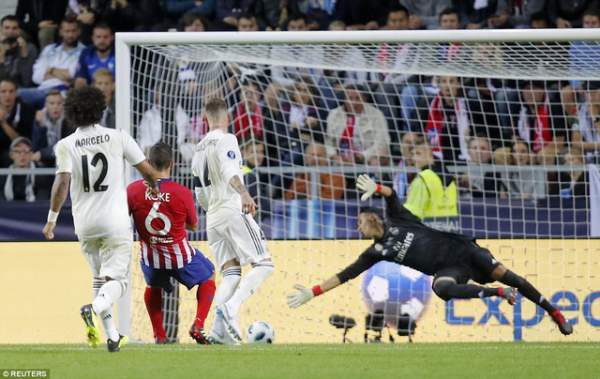 Thắng nghẹt thở Real Madrid, Atletico giành Siêu Cup châu Âu 2018 3