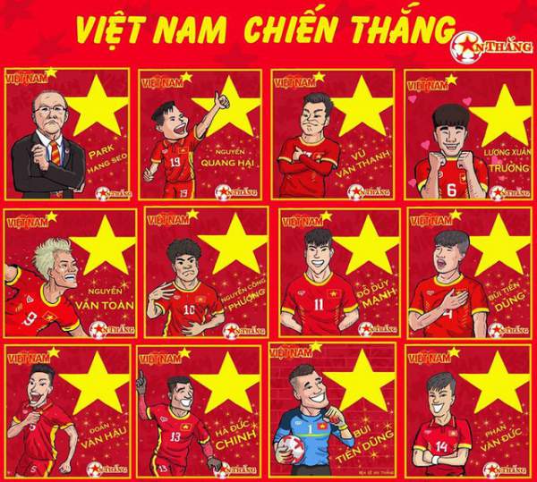 Ngộ nghĩnh bộ tranh cổ vũ Olympic Việt Nam thi đấu Asiad 2018 7