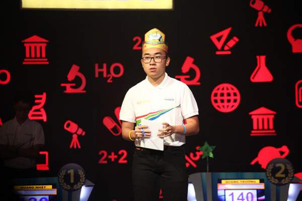 Dấu cách “xui xẻo” khiến Quang Trường mất 20 điểm quý giá ở trận Chung kết Olympia 5