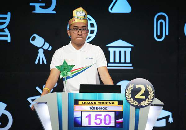 Dấu cách “xui xẻo” khiến Quang Trường mất 20 điểm quý giá ở trận Chung kết Olympia 2