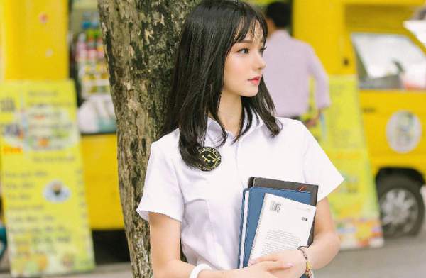 Nữ CĐV Việt từng lên truyền hình Hàn Quốc đẹp tuyệt khi mặc đồng phục 6