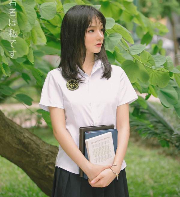 Nữ CĐV Việt từng lên truyền hình Hàn Quốc đẹp tuyệt khi mặc đồng phục 8