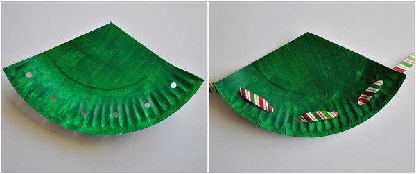 Tự làm cây thông xinh xắn từ đĩa giấy đón Giáng sinh 2