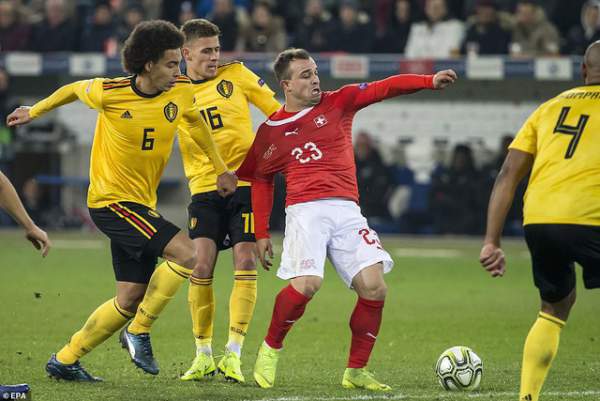 Hạ Bỉ 5-2, Thụy Sỹ giành vé vào bán kết UEFA Nations League 9