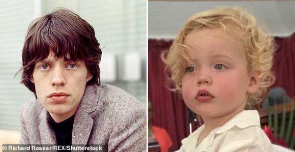Con trai 2 tuổi giống hệt rocker gạo cội Mick Jagger 2