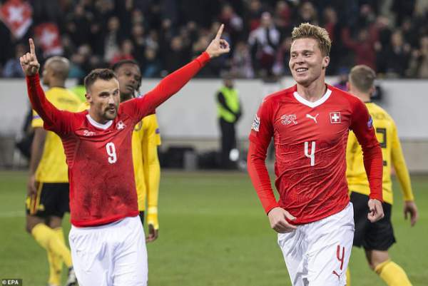 Hạ Bỉ 5-2, Thụy Sỹ giành vé vào bán kết UEFA Nations League 12