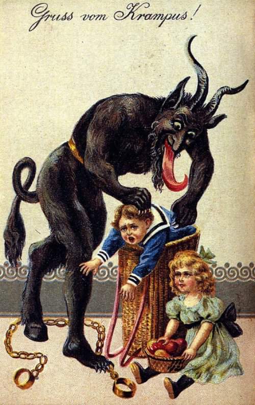 Bí ẩn con quỷ Giáng sinh Krampus - Phiên bản độc ác của ông già Noel 2