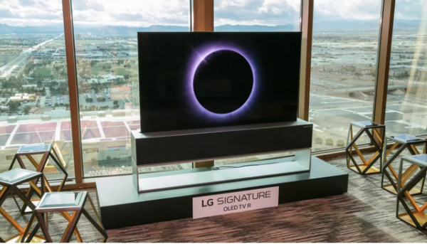 LG trình diễn TV màn hình cuộn đầu tiên trên thế giới 3