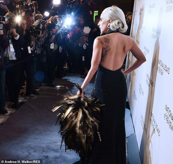 Lady Gaga quyến rũ với váy xẻ sâu 6