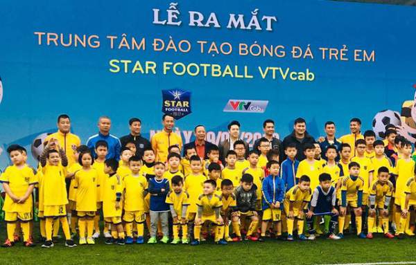 Ra mắt trung tâm đào tạo bóng đá trẻ em VTVcab STAR FOOTBALL 1
