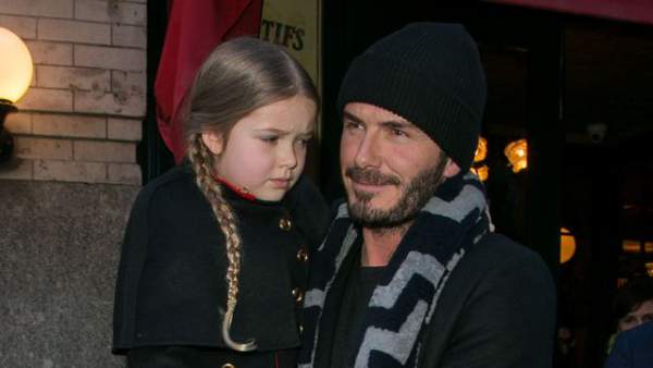 David Beckham đưa con gái đi mua sắm 6