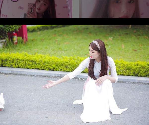 Cô gái yêu tiền đạo nổi tiếng Việt Nam gây bất ngờ với hình ảnh gợi cảm 17