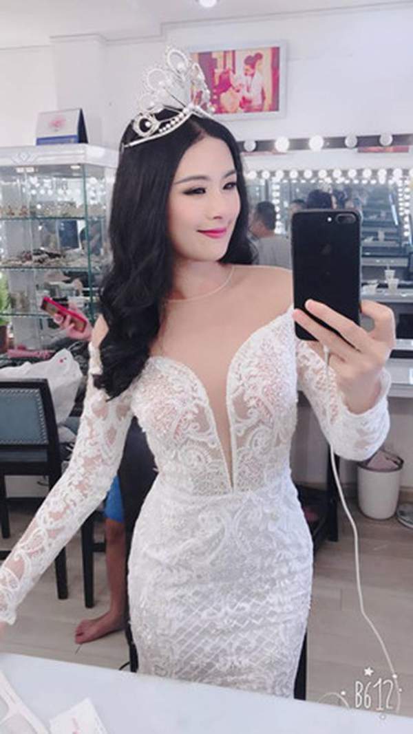 Hoa hậu Ngọc Hân bất ngờ mặc áo tắm khoe body sau nhiều năm đăng quang 9