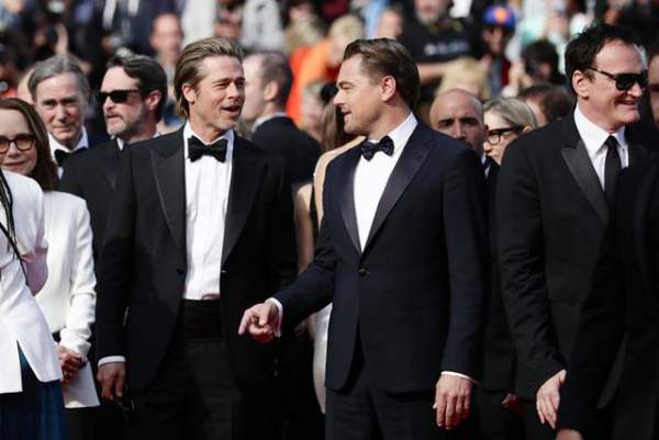 Brad Pitt lịch lãm bên Leonardo DiCaprio 12