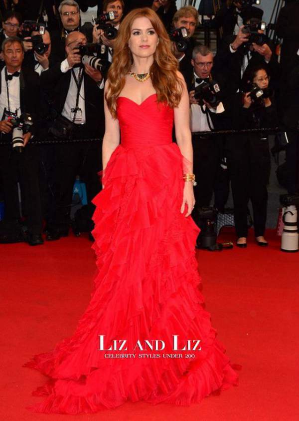 Khi người đẹp chuộng váy đỏ tại Cannes 21