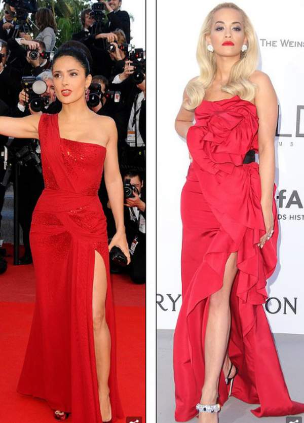 Khi người đẹp chuộng váy đỏ tại Cannes 2