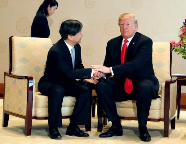 Tân Nhật hoàng đón tiếp Tổng thống Trump trong cuộc gặp lịch sử 10