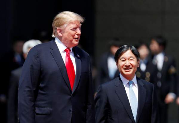 Tân Nhật hoàng đón tiếp Tổng thống Trump trong cuộc gặp lịch sử 8