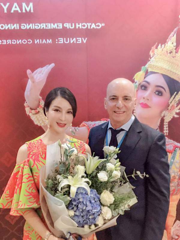 MC Thanh Mai trẻ đẹp dự sự kiện tại Thái Lan 2
