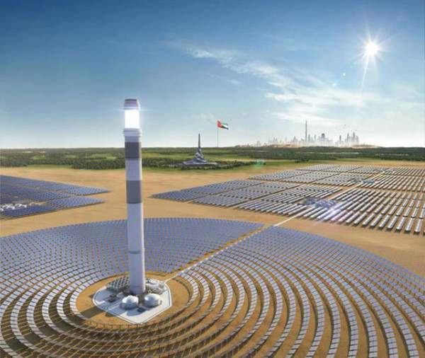 Công viên năng lượng Mặt Trời khổng lồ giữa sa mạc Dubai có thể xô đổ mọi thứ kỷ lục 3