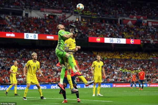 Tây Ban Nha 3-0 Thụy Điển: Ramos, Morata lập công 16