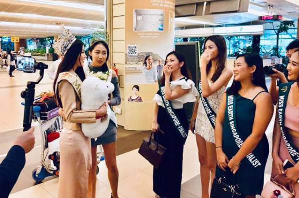 Hoa hậu Phương Khánh đến đảo quốc sư tử làm giám khảo Miss Earth  Singapore 2019 7