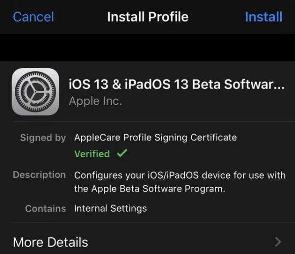 Hưởng dẫn tải và cài đặt iOS 13 và iPad OS phiên bản thử nghiệm 2