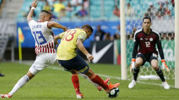 Colombia toàn thắng, Paraguay mong manh cơ hội đi tiếp 2