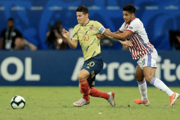 Colombia toàn thắng, Paraguay mong manh cơ hội đi tiếp 3