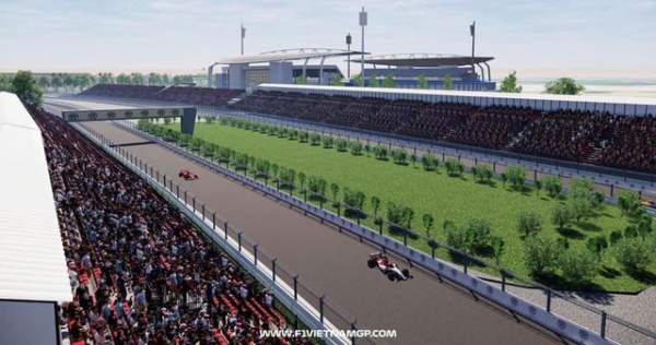 Những đoạn đường đua F1 đầu tiên tại Hà Nội đã thành hình 8