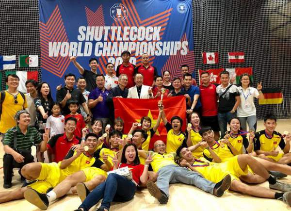 Việt Nam lần thứ 10 vô địch Đá cầu thế giới 3