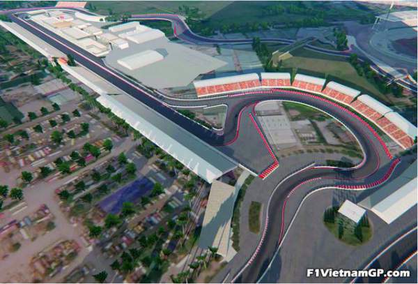 Những đoạn đường đua F1 đầu tiên tại Hà Nội đã thành hình 5