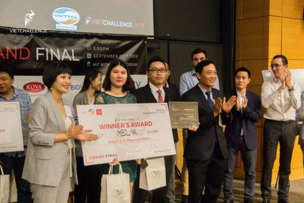 Dự án Medlink giành ngôi quán quân cuộc thi khởi nghiệp toàn cầu VietChallenge 2019 2