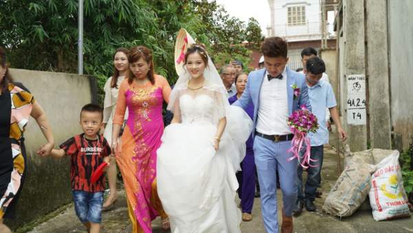 Độc đáo đám cưới rước dâu bằng xe trâu ở Thanh Hóa 7
