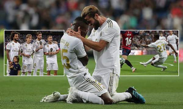 Đánh bại Osasuna, Real Madrid vươn lên dẫn đầu bảng La Liga 7