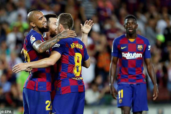 Messi và Luis Suarez rực sáng, Barcelona thắng đậm Sevilla 4