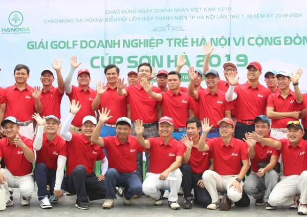 Hơn 200 Golfers tham dự Giải Golf Doanh nghiệp trẻ Hà Nội vì Cộng đồng 2019 2