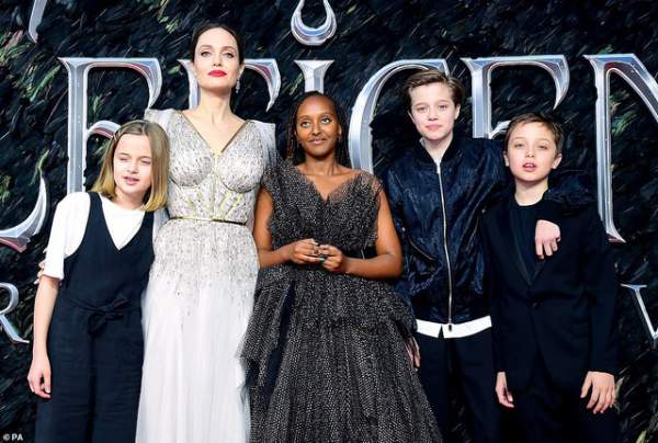 Angelina Jolie thanh lịch quảng bá phim tại London 10