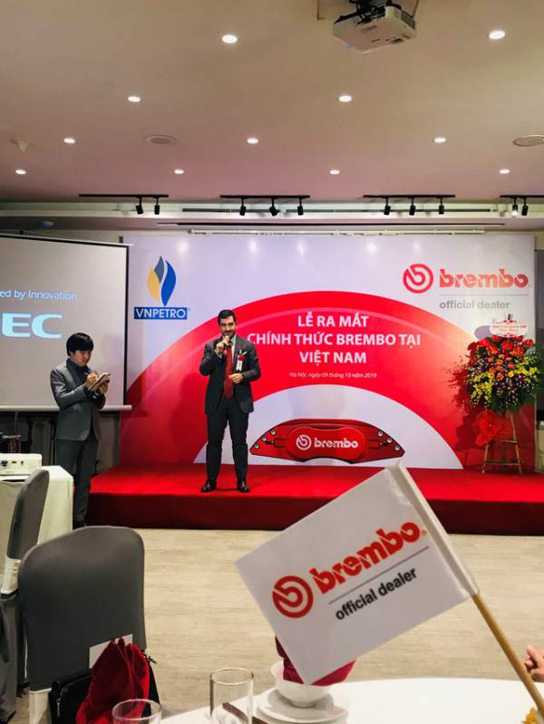 Nhãn hiệu phanh Brembo lừng danh F1 có mặt tại Việt Nam 2