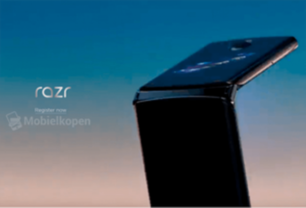 Lộ ảnh smartphone màn hình gập của Motorola với thiết kế huyền thoại 4