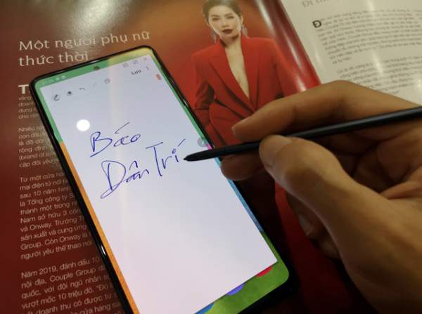 Trên tay Samsung Galaxy Note 10 Lite mới ra mắt tại Việt Nam 6