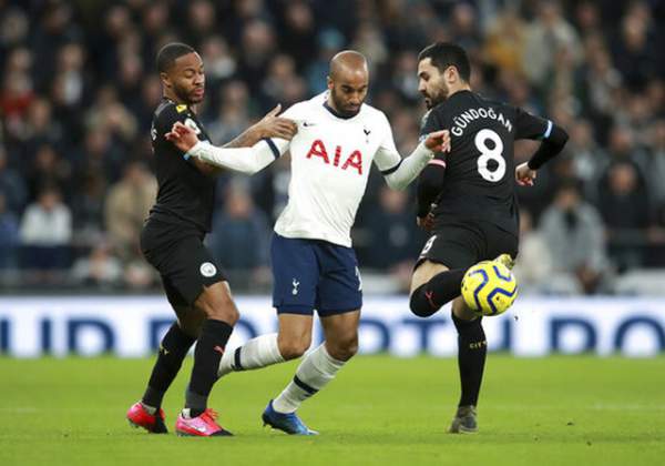Tottenham 2-0 Man City: Gundogan đá hỏng 11m, Zinchenko nhận thẻ đỏ 9
