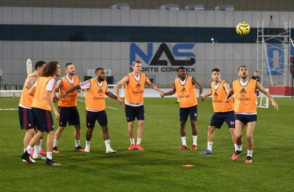 Arsenal luyện tập trong kì nghỉ Đông ở Dubai 8