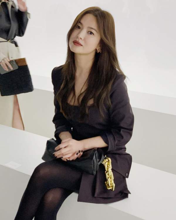 Song Hye Kyo xinh đẹp tại tuần lễ thời trang Milan 4