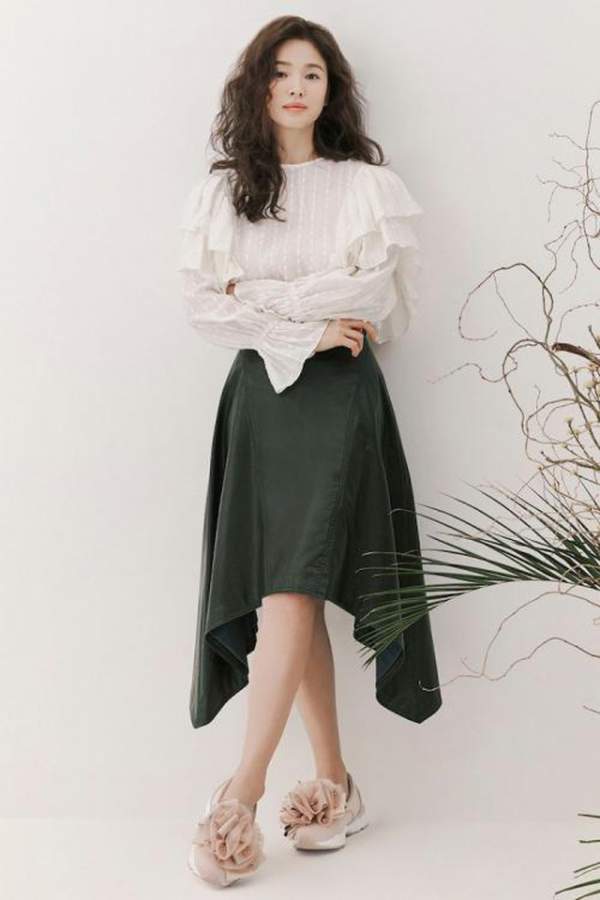 Song Hye Kyo xinh đẹp tại tuần lễ thời trang Milan 16