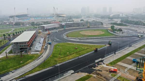 Đường đua Hà Nội sắp hoàn thiện, sẵn sàng chờ dàn siêu sao F1 tranh tài 4