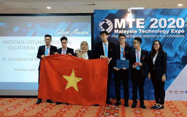 Học sinh Việt Nam đạt huy chương Bạc cuộc thi Sáng kiến và Đổi mới Quốc tế 2