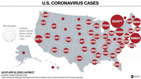 Hơn 28.000 người chết vì Covid-19 tại Mỹ 2