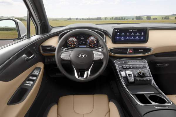 Lộ diện Hyundai Santa Fe 2021 - Dùng "tiểu xảo" để gia tăng kích thước 10